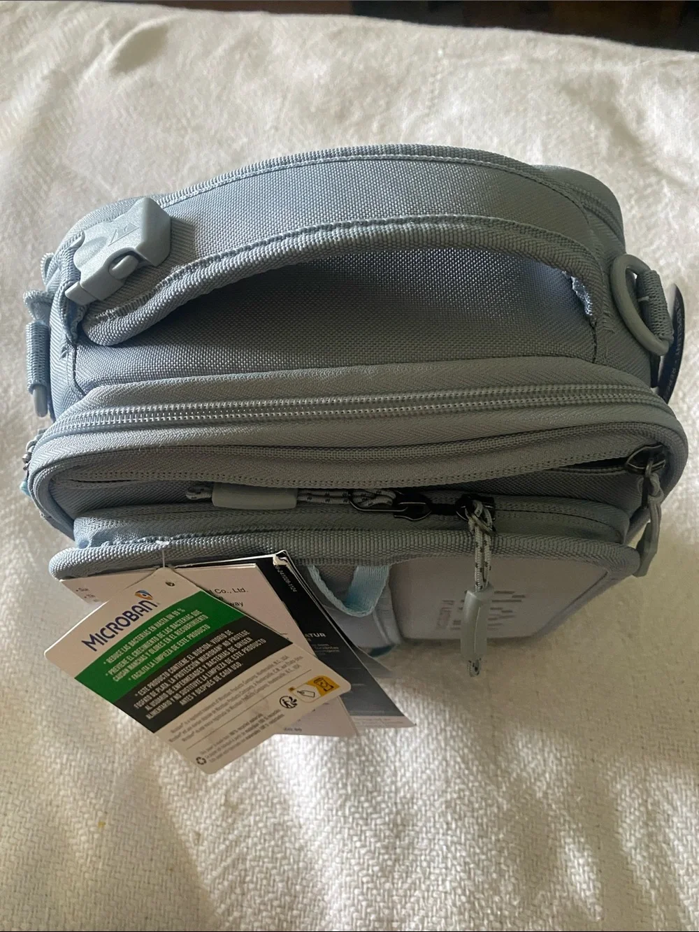 NWT Titan by Arctic Zone Expandable Lunch Bag + Ice Walls Gray